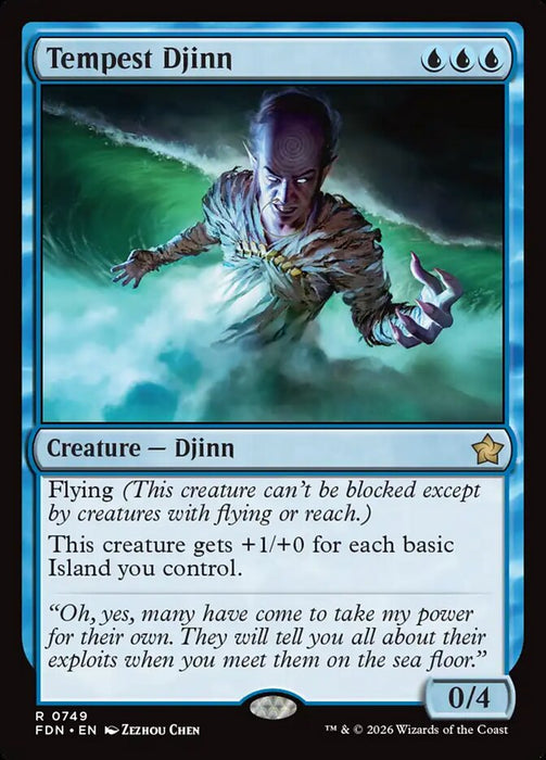 Tempest Djinn (Foil)