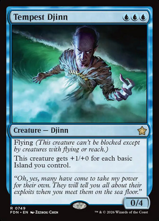 Tempest Djinn (Foil)