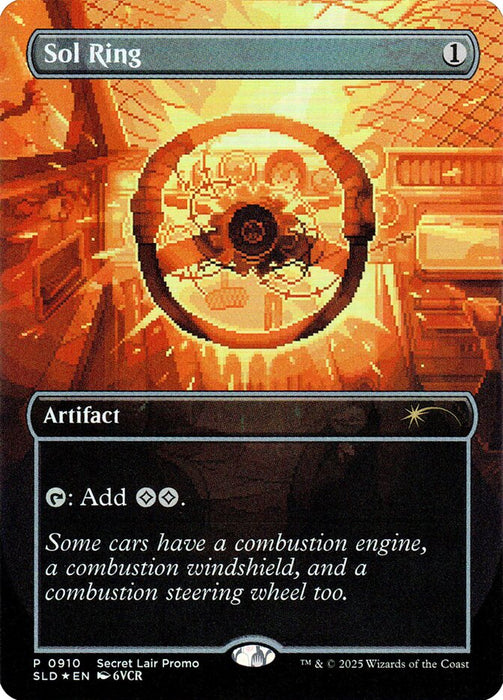 Sol Ring - Borderless - Full Art - Inverted (Foil)