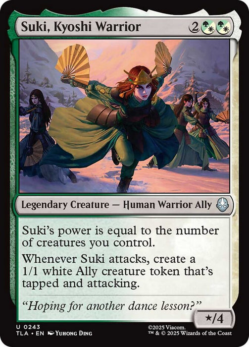 Suki, Kyoshi Warrior - Legendary (Foil)