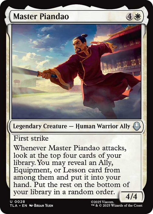 Master Piandao - Legendary