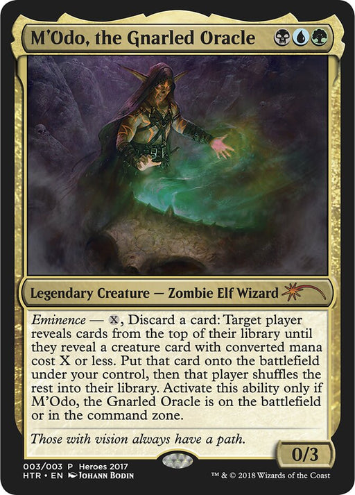 M'Odo, the Gnarled Oracle - Legendary