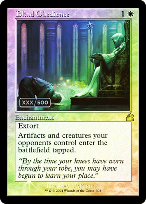 Blind Obedience - Retro Frame (Foil)