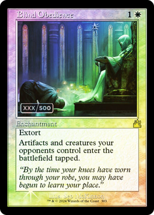 Blind Obedience - Retro Frame (Foil)