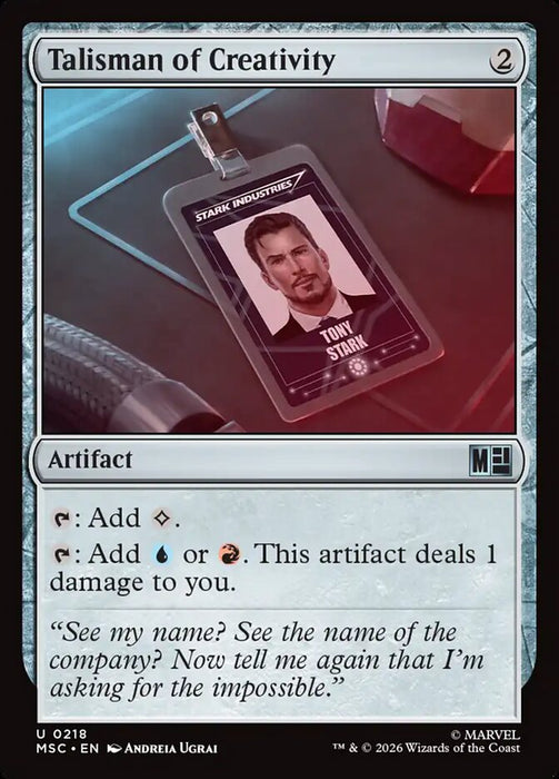 Talisman of Creativity - Surge Foil