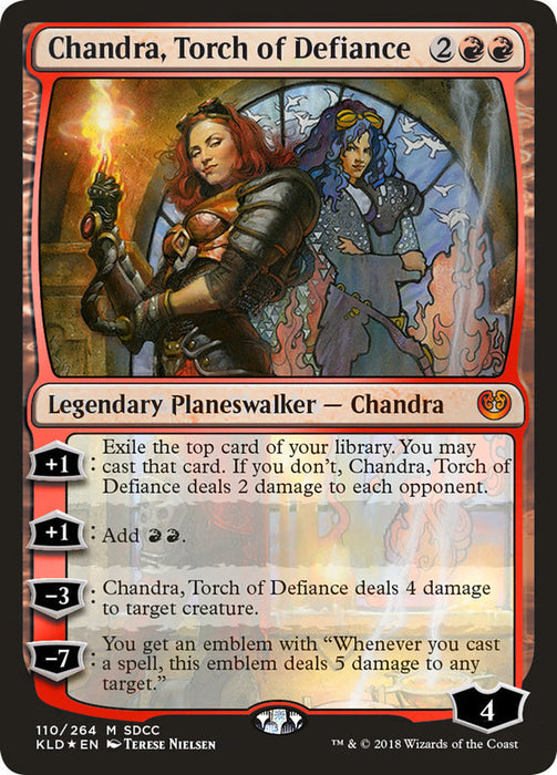 Chandra, Torch of Defiance (Foil)
