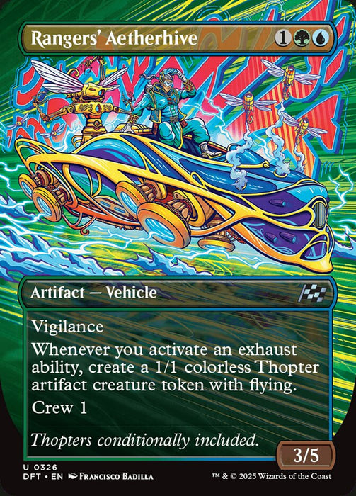 Rangers' Aetherhive - Borderless - Inverted (Foil)