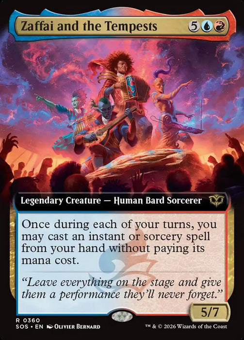 Zaffai and the Tempests - Extended Art - Legendary