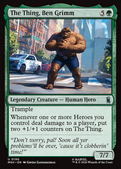 The Thing, Ben Grimm - Legendary