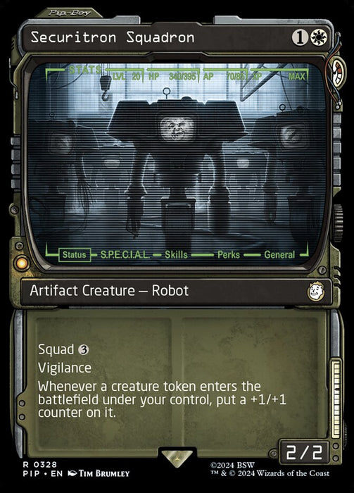 Securitron Squadron - Inverted - Showcase