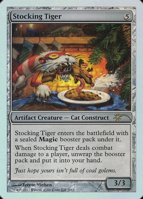 Stocking Tiger (Foil)