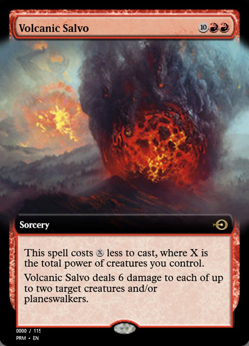 Volcanic Salvo (Foil)