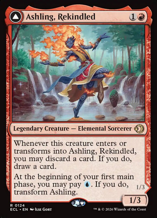 Ashling, Rekindled // Ashling, Rimebound - Legendary (Foil)