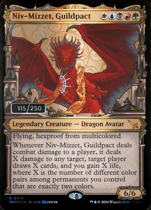 Niv-Mizzet, Guildpact - Legendary (Foil)