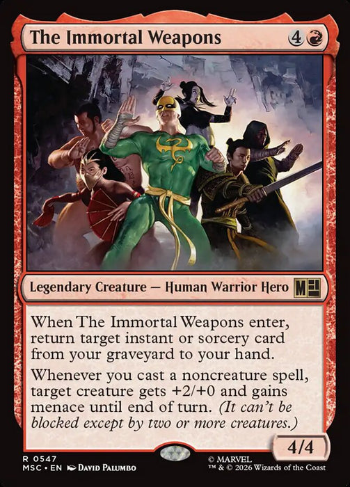 The Immortal Weapons - Legendary