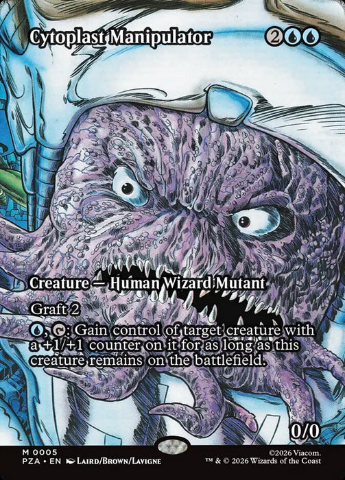 Cytoplast Manipulator - Borderless - Full Art - Inverted (Foil)