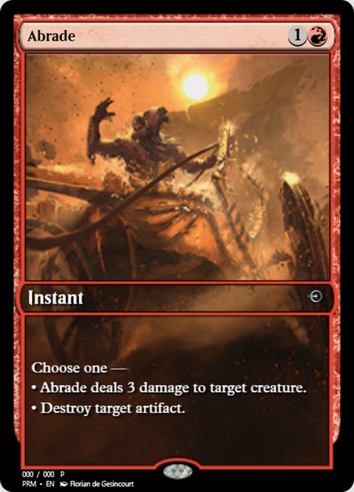 Abrade - Full Art - Inverted (Foil)