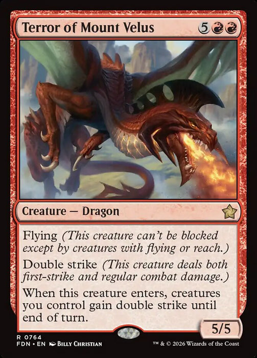 Terror of Mount Velus (Foil)