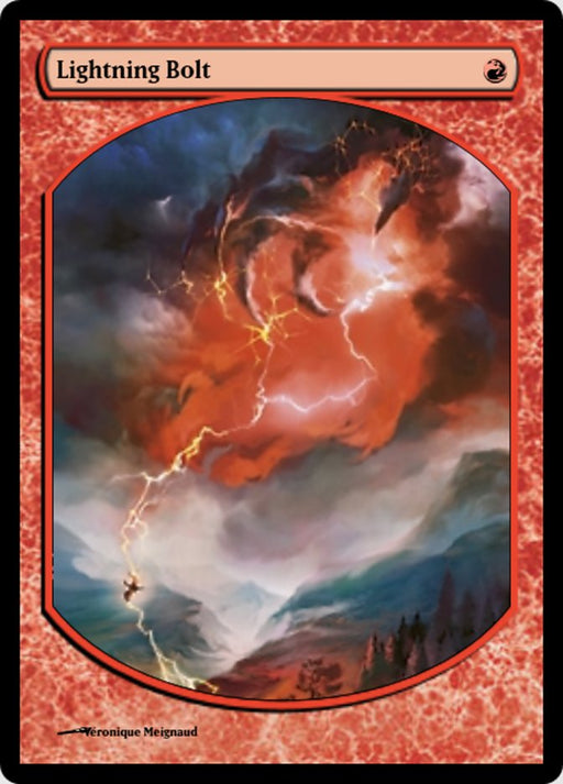 Lightning Bolt - Textless - Full Art (Foil)