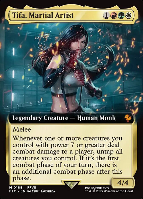 Tifa, Martial Artist - Extended Art - Legendary
