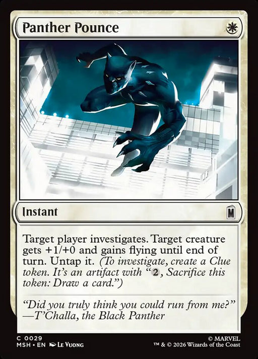 Panther Pounce (Foil)