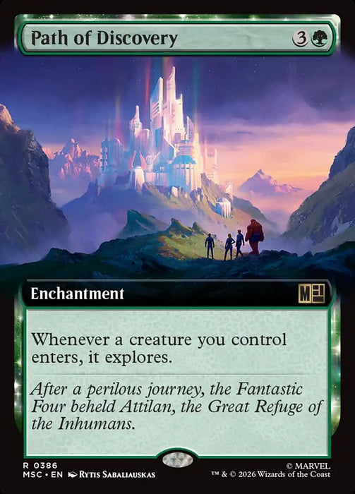 Path of Discovery - Enchantment - Extended Art