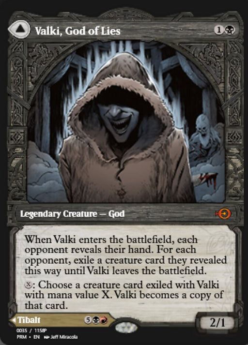 Valki, God of Lies // Tibalt, Cosmic Impostor - Legendary - Showcase (Foil)