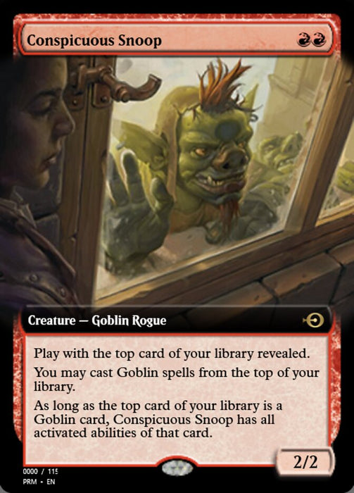 Conspicuous Snoop (Foil)