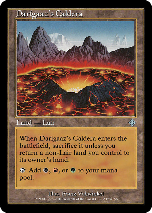 Darigaaz's Caldera - Retro Frame