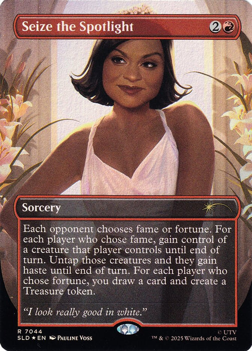 Seize the Spotlight - Borderless - Full Art - Inverted (Foil)