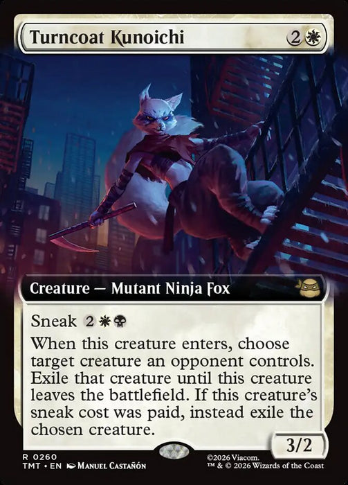 Turncoat Kunoichi - Extended Art (Foil)