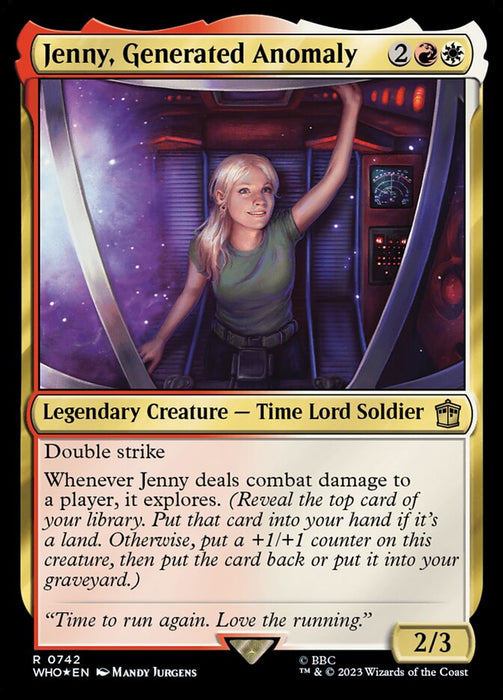 Jenny, Generated Anomaly - Legendary - Surge Foil (Foil)