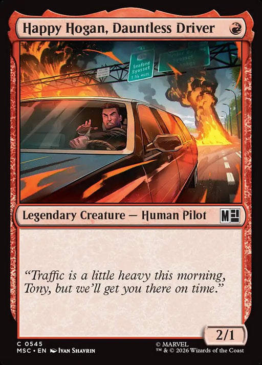 Happy Hogan, Dauntless Driver - Legendary