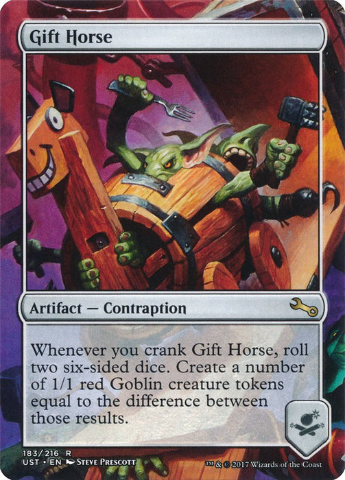 Gift Horse - Borderless - Full Art