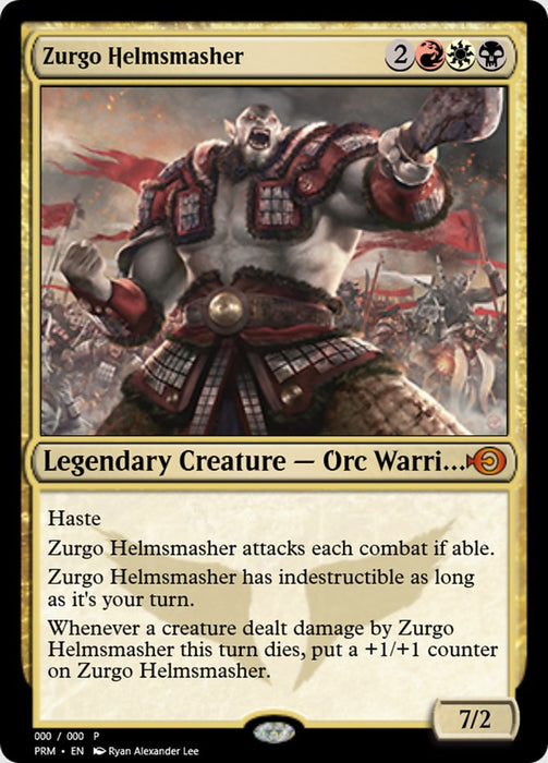 Zurgo Helmsmasher (Foil)