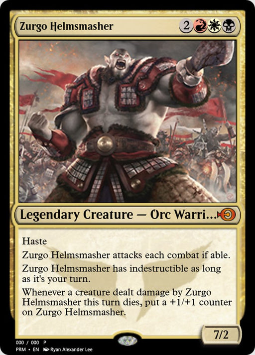 Zurgo Helmsmasher (Foil)