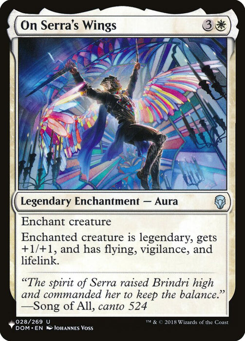 On Serra's Wings - Legendary