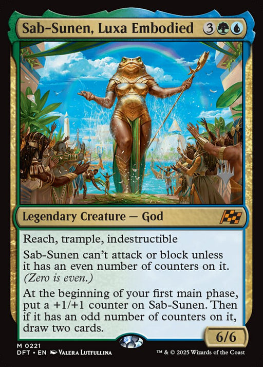 Sab-Sunen, Luxa Embodied - Legendary
