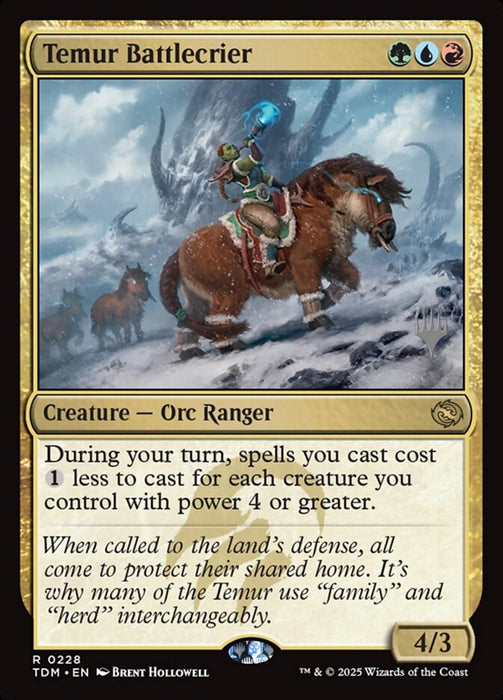 Temur Battlecrier (Foil)