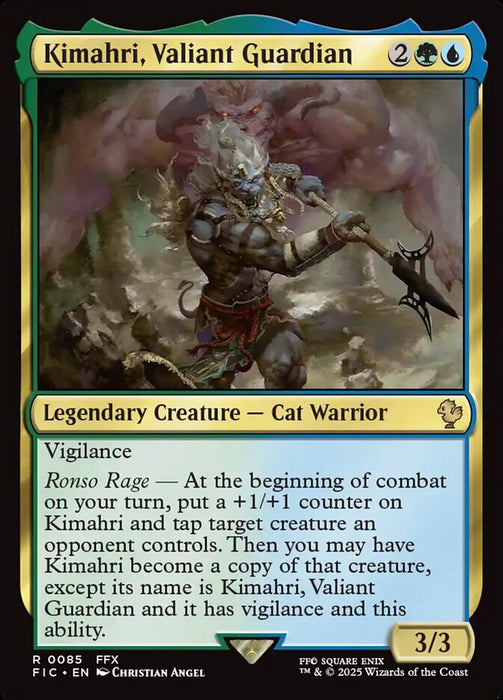 Kimahri, Valiant Guardian - Legendary - Surge Foil (Foil)