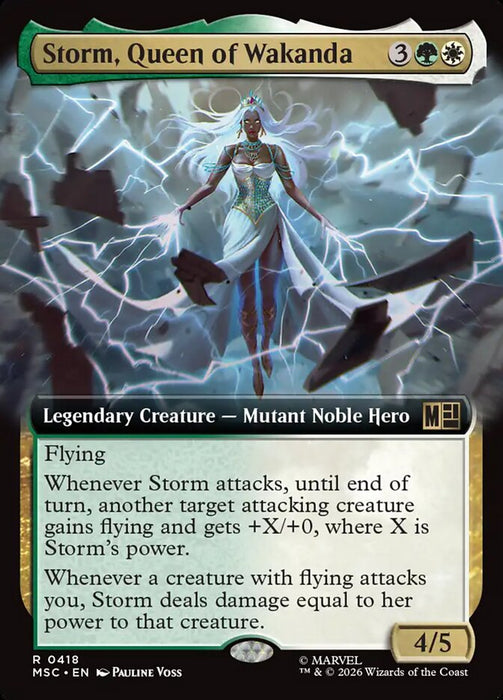 Storm, Queen of Wakanda - Extended Art - Legendary
