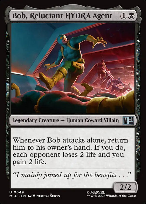 Bob, Reluctant HYDRA Agent - Legendary (Foil)