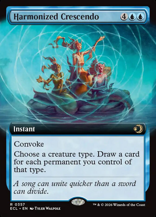 Harmonized Crescendo - Extended Art (Foil)
