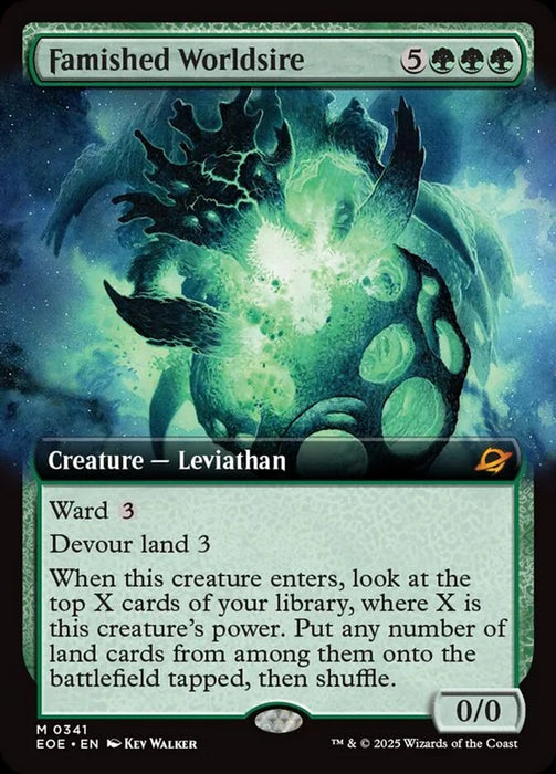 Famished Worldsire - Extended Art