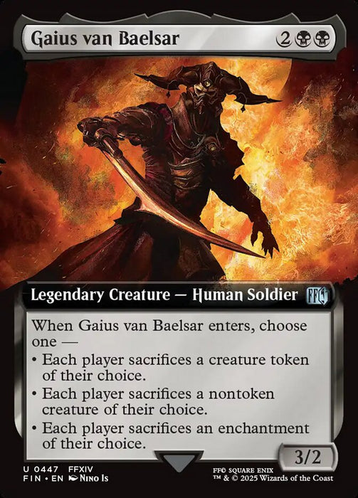 Gaius van Baelsar - Extended Art - Legendary