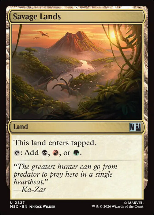 Savage Lands (Foil)