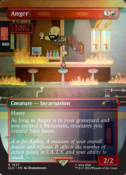 Anger - Borderless - Full Art (Foil)