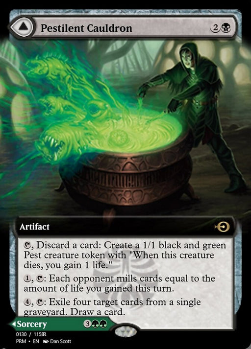 Pestilent Cauldron // Restorative Burst (Foil)