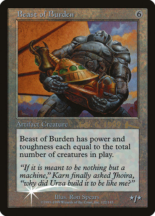 Beast of Burden (Foil)