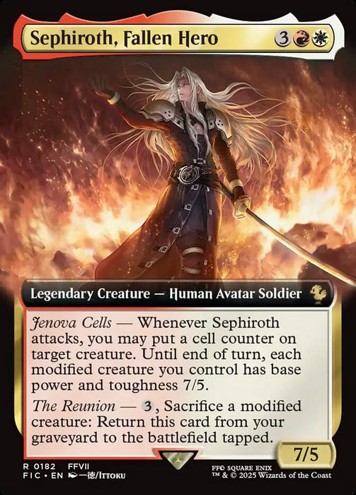 Sephiroth, Fallen Hero - Extended Art - Legendary